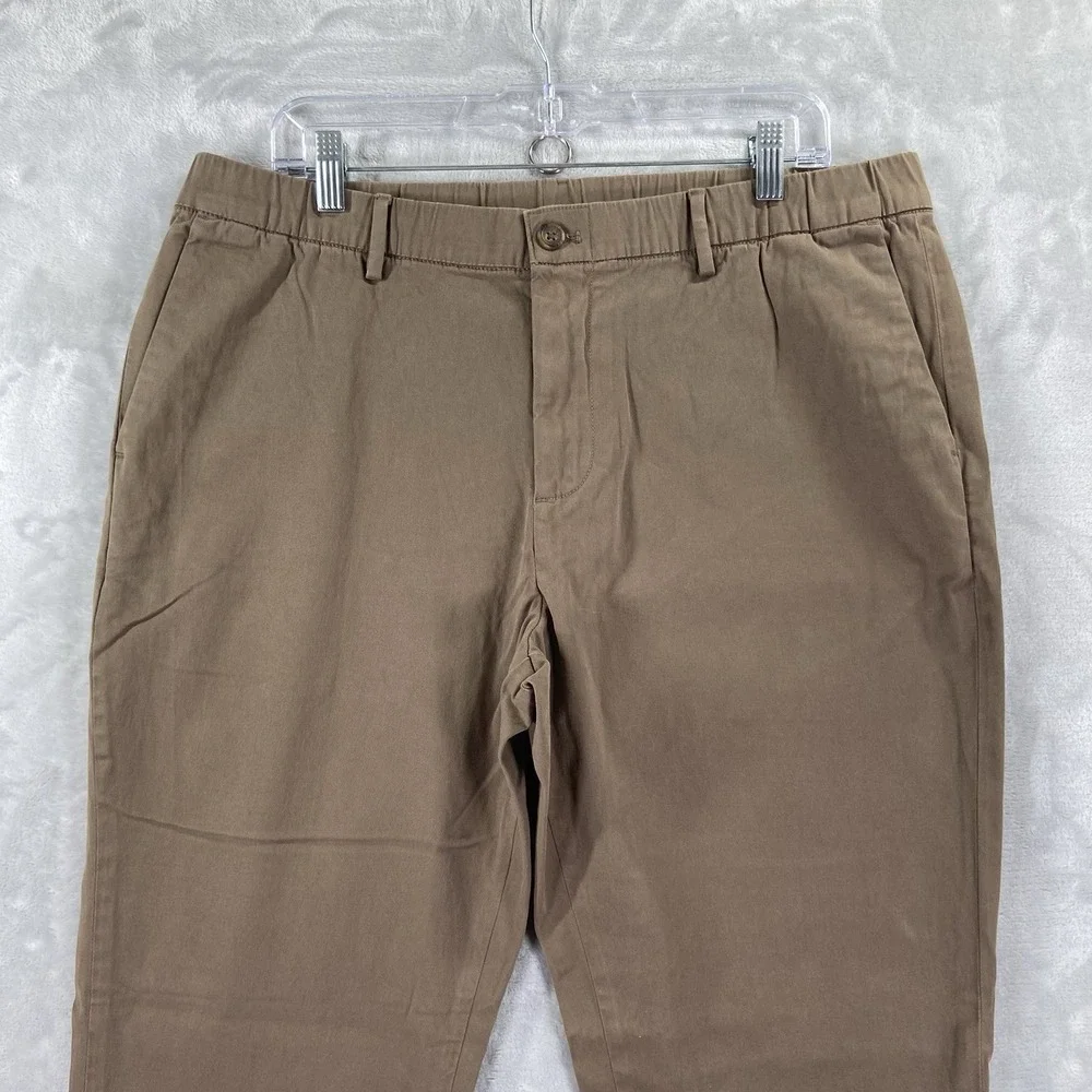 Bear Bottom Pants Mens XL 36x29 Chino Cotton Stretch Brown Tapered Fit Outdoor